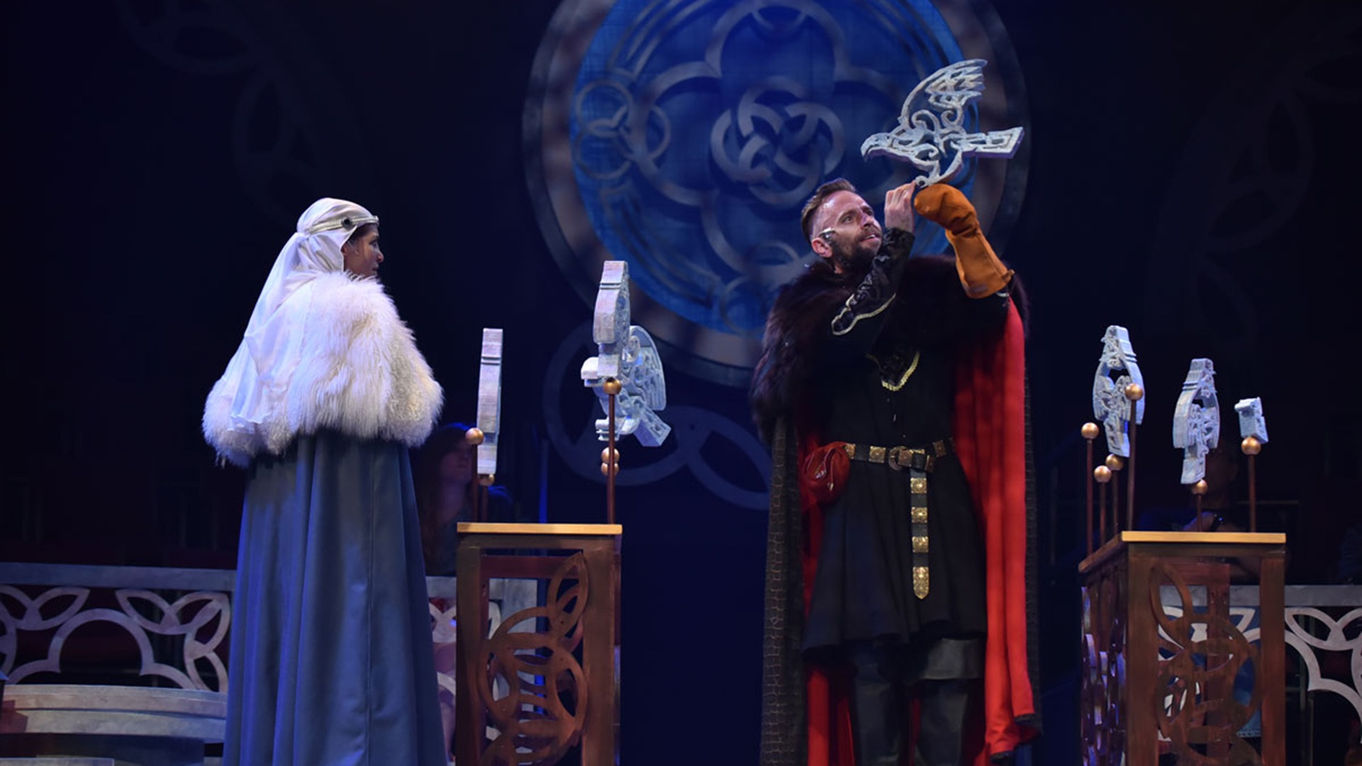 Falcons from Gertrude and Claudius