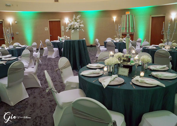 Patron's Room Wedding Setup