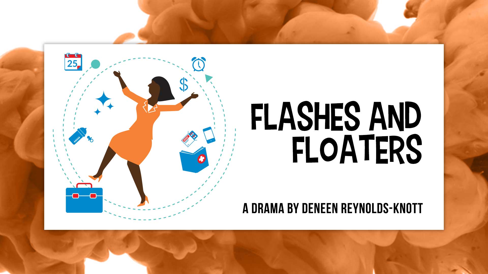 Flashes & Floaters Play Reading Artwork