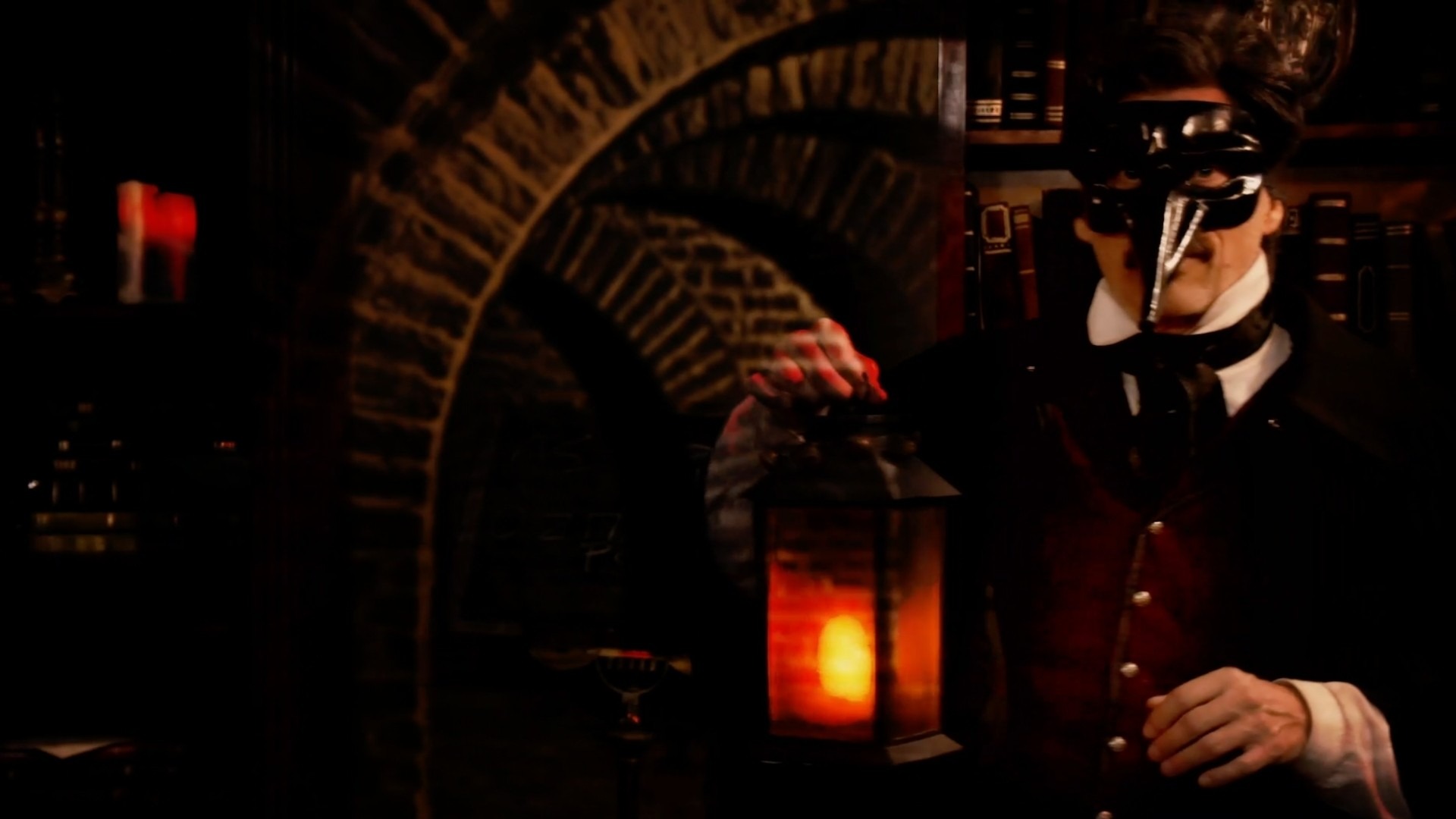 Production photo from Poe: Deep Into That Darkness Peering