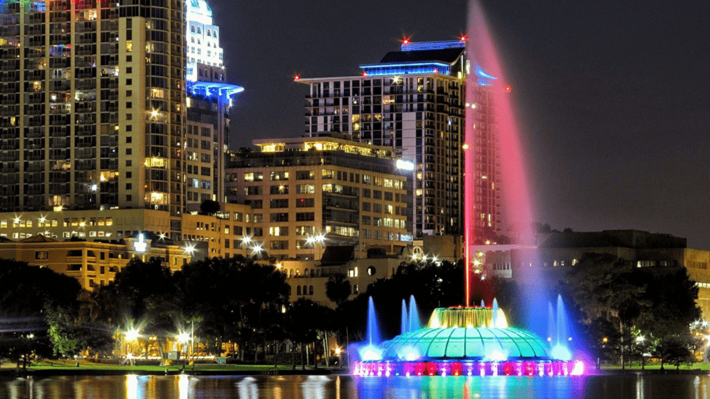 orlando shakes lake eola
