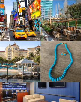 Silent auction collage